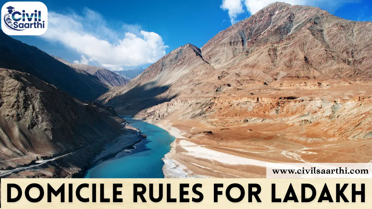 Domicile Rules for Ladakh