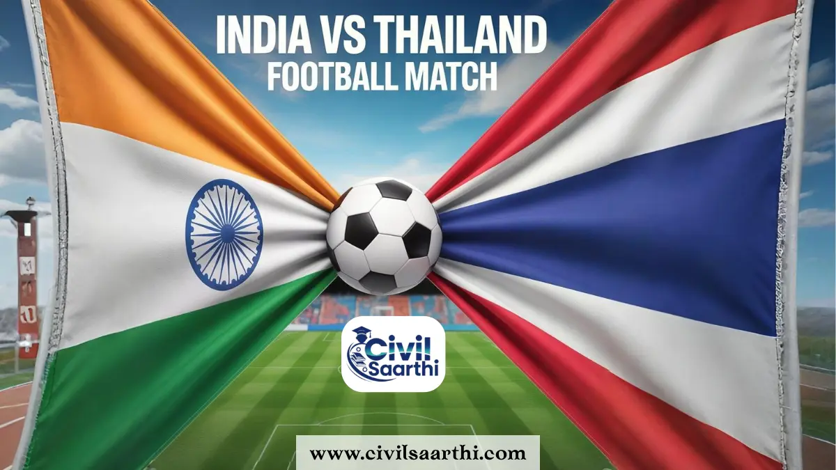 India Vs Thailand Football Match 2025: Key Highlights, Lineups, Live Streaming