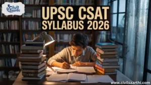 UPSC CSAT Syllabus 2026