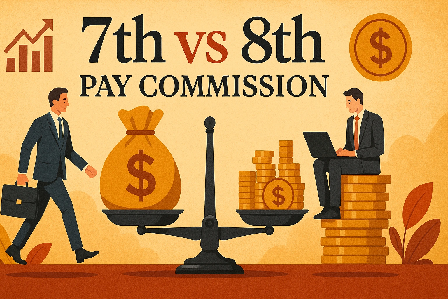7th vs 8th Pay Commission, key diffreences, Comparison