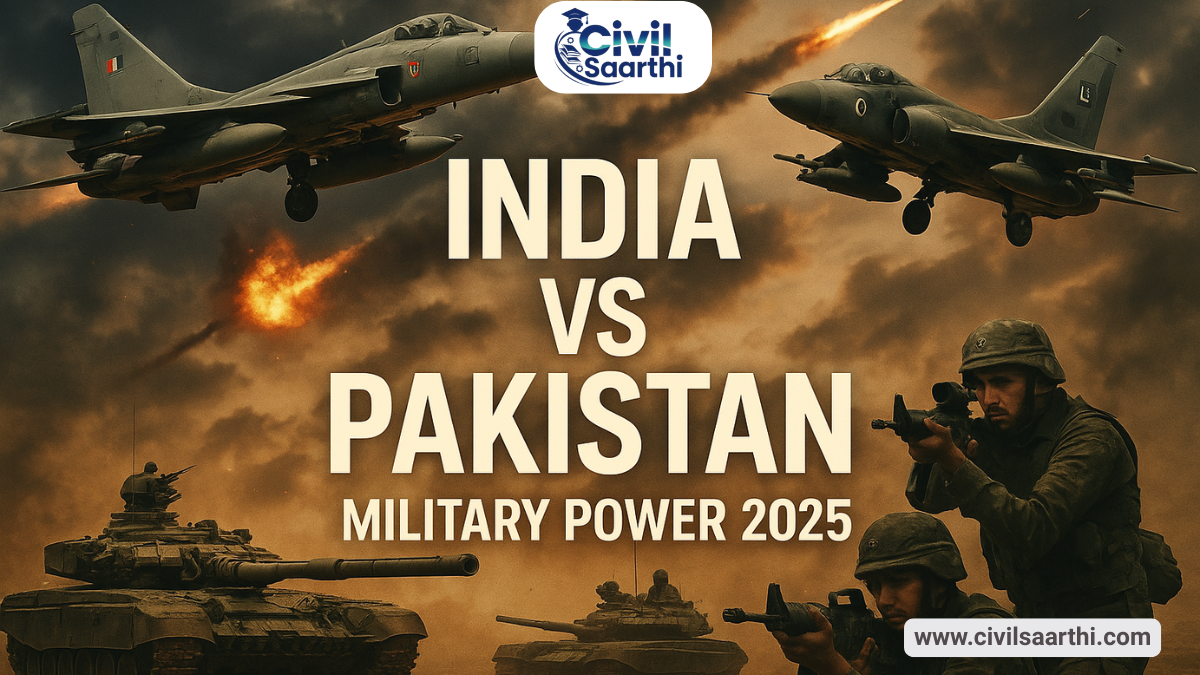 India vs Pakistan Military Power 2025