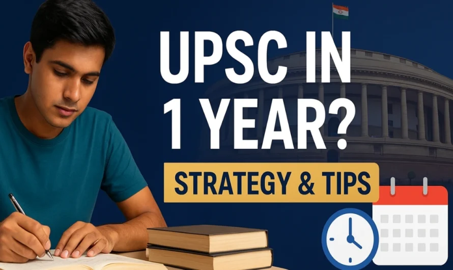 Can UPSC Be Cracked in 1 Year? Preparation Tips, Booklist, Daily Routine