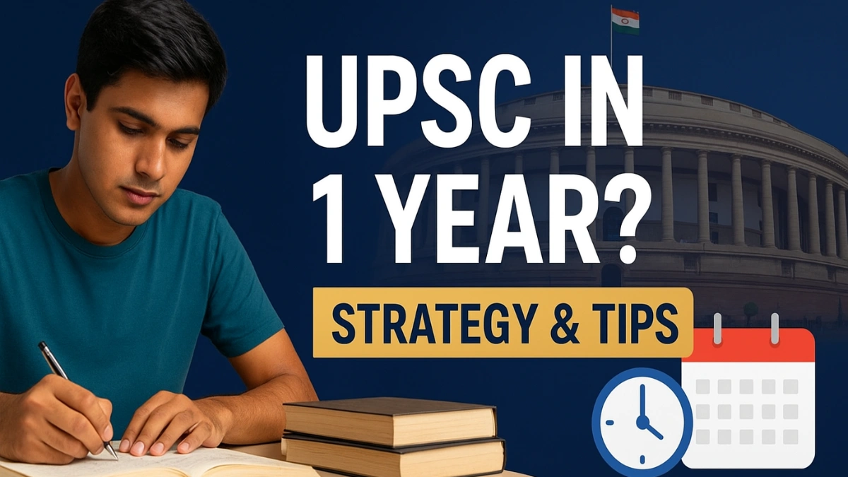 Can UPSC Be Cracked in 1 Year