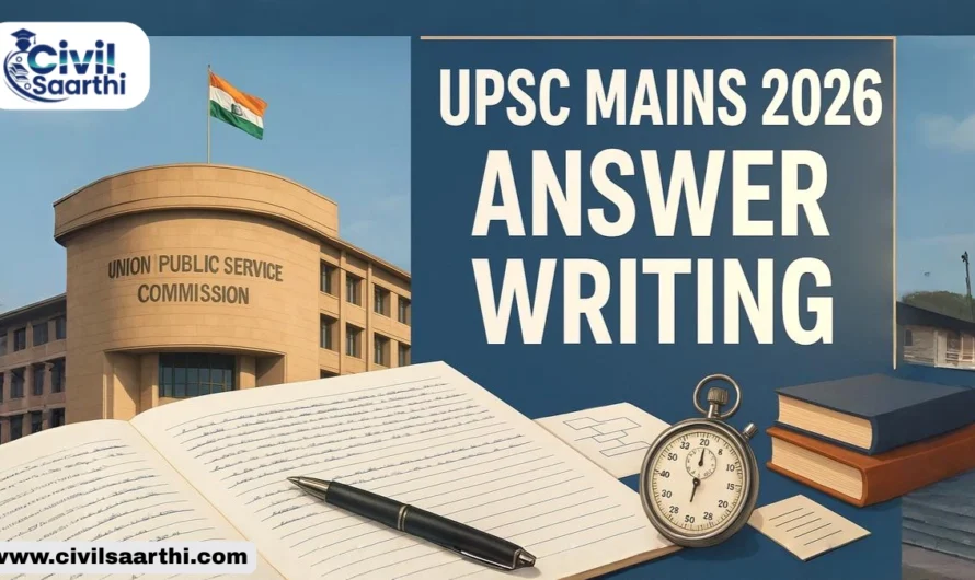 How to Write Answers for UPSC Mains 2026?