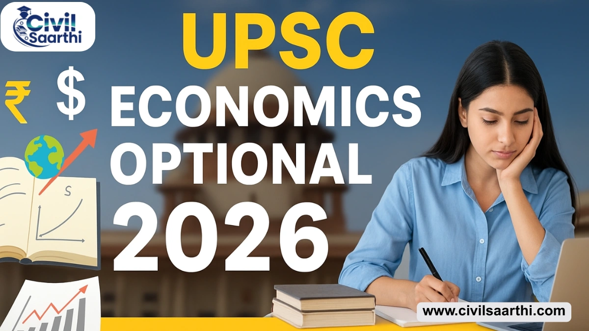 UPSC Economics Optional Syllabus Download PDF