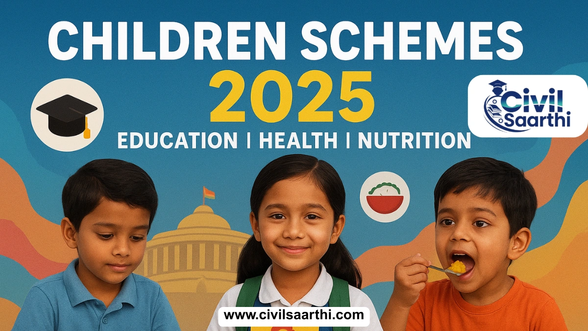 Government Schemes Related to Children in India