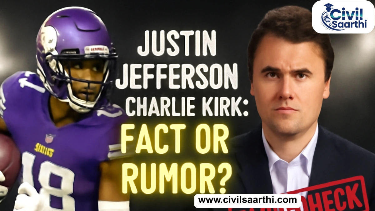 Justin Jefferson & Charlie Kirk Rumors Explained