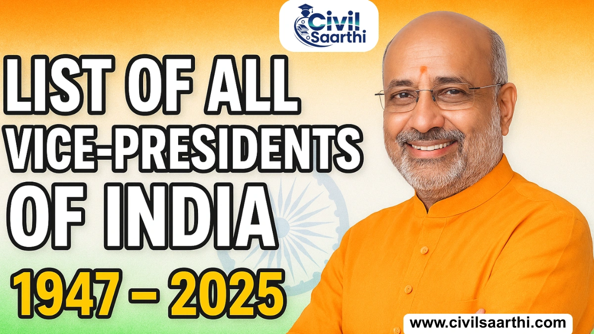 List of Vice-Presidents of India