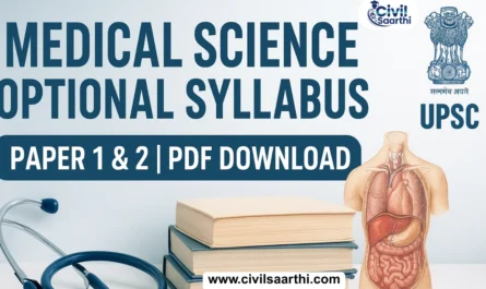 UPSC Medical Science Optional Syllabus 2025 PDF Download 3 UPSC Medical Science Optional Syllabus PDF Download