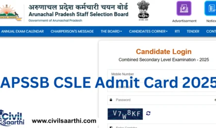 APSSB CSLE Admit Card 2025 Out, Download Hall Ticket at apssb.nic.in 3 APSSB CSLE Admit Card 2025 Out, Download Hall Ticket at apssb.nic.in