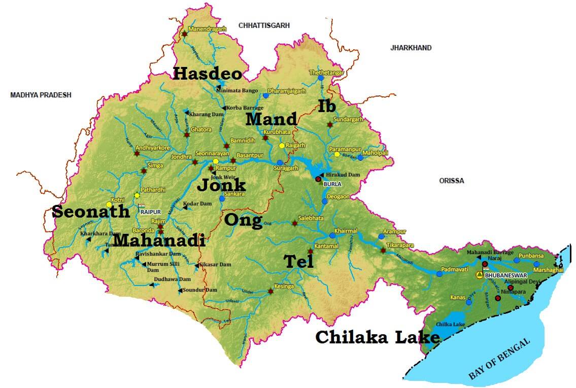 Mahanadi-River-System-upsc-geography-notes
