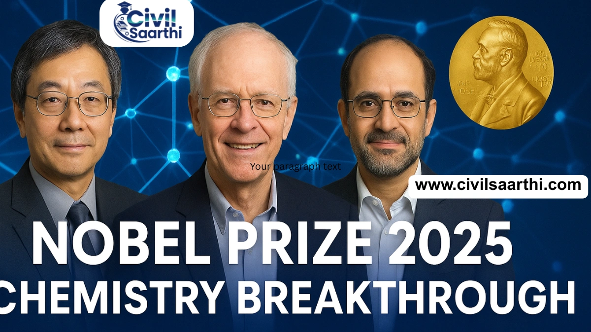Nobel Prize in Chemistry 2025: Discovery of Metal-Organic Frameworks (MOFs) 34 Nobel Prize in Chemistry 2025 Discovery of Metal-Organic Frameworks (MOFs) (1)