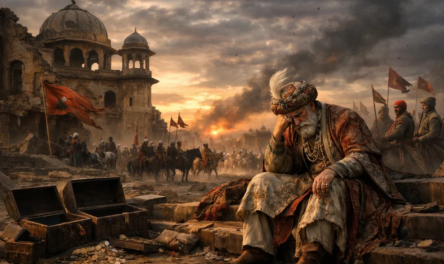 Decline of Mughal Empire in India After Aurangzeb Reign