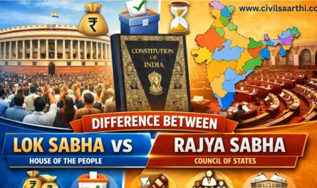 Difference Between Lok Sabha and Rajya Sabha