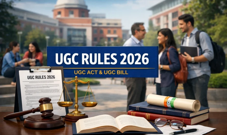 UGC Act, New UGC Rules 2026, UGC Bill, Important Provisions