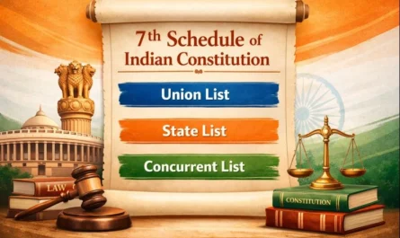 7th Schedule of Indian Constitution