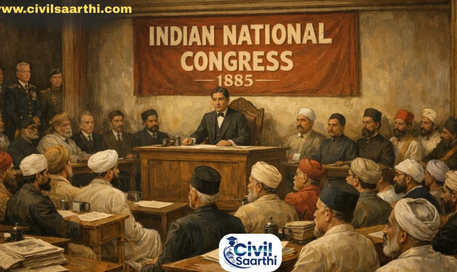 Foundation of Indian National Congress (INC) 1885