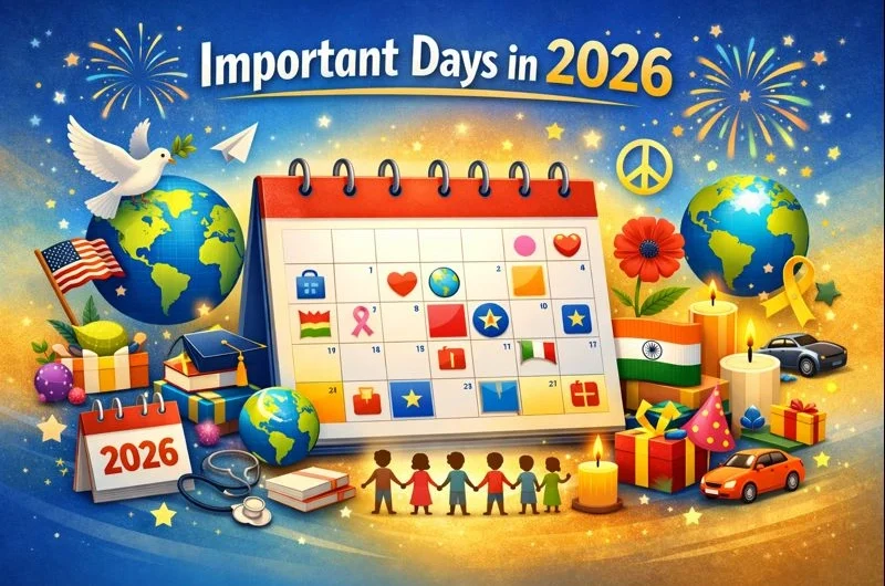 Important Days in 2026, National & International Days