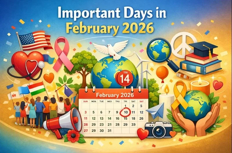 Important Days in February 2026, National & International Days, Significance