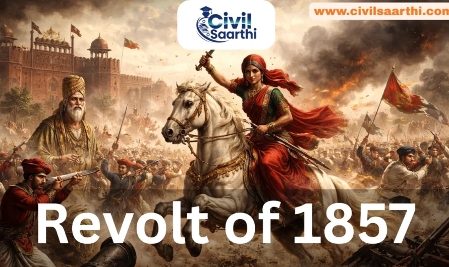Revolt of 1857, Causes, Leaders, Timeline, Centres, Results