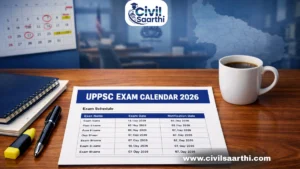 UPPSC Exam Calendar 2026