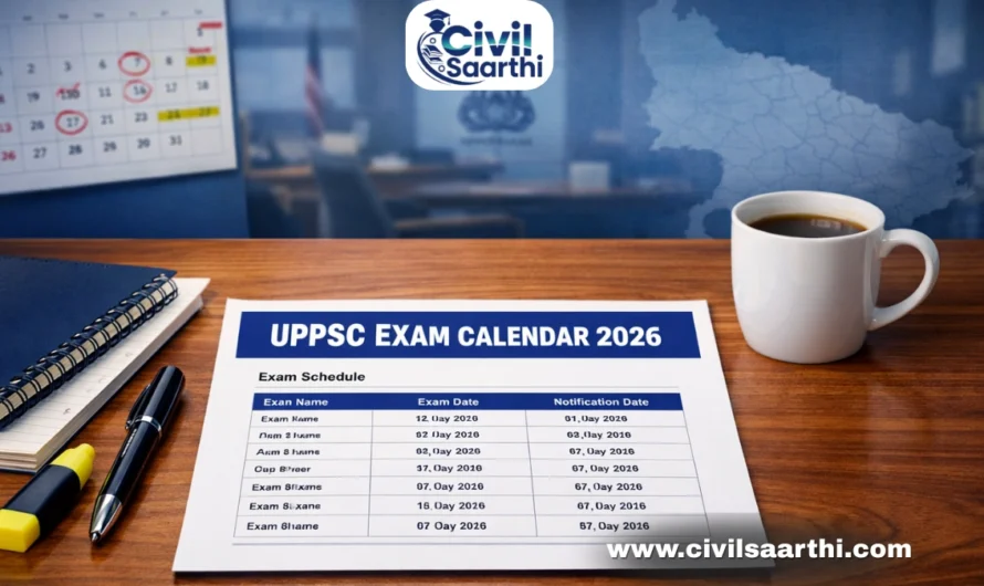 UPPSC Exam Calendar 2026 Out, PDF Download, Check Exam Dates
