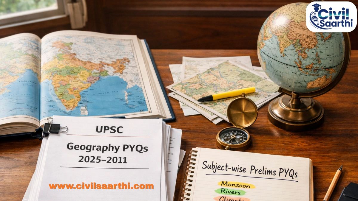 UPSC Prelims PYQs on Geography