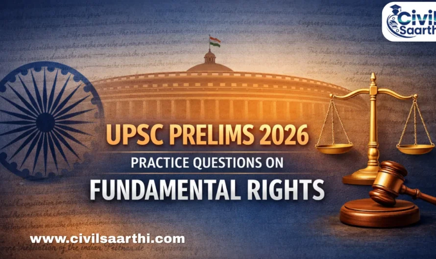 UPSC Prelims Practice Questions on Fundamental Rights