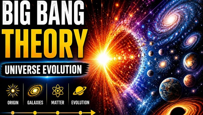 The Big Bang Theory and Evolution of the Universe structure